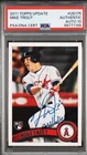 2011 Topps Update Mike Trout RARE MVP Signed and Inscribed PSA 10