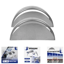 Round Trailer Fenders 2 Pack 14'-16' Wheels Fade Resistant Weatherproof