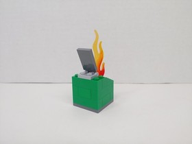 LEGO Fire Motorcycle 60000 CITY Fire 100% Complete