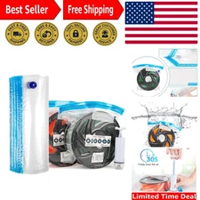 Moisture-Proof 20-Pack 3D Filament Storage Vacuum Bags - Quick Sealing Solution