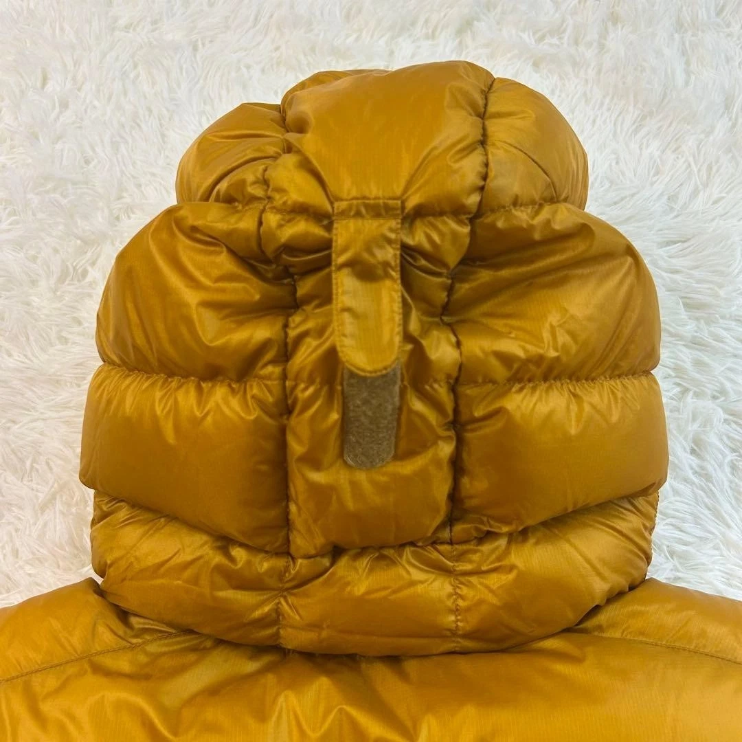 Montbell Alpine Down Parka 1101407 Men's L 800 Fill Power Orange Gold Jacket image 8
