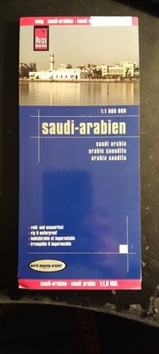Landkarte Saudi-Arabien  - reiß- und wasserfest