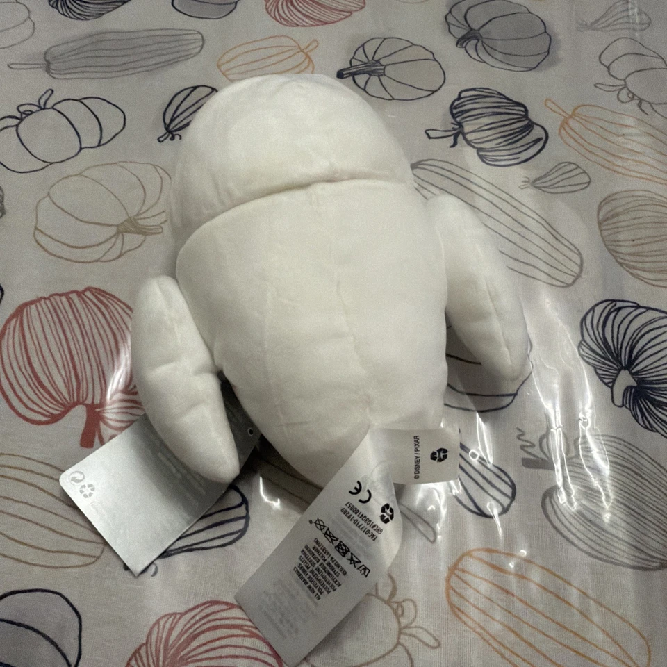 Eve Robot Disney Pixar Wall-E Eva Plush 7" Rotating Head, Squinting eyes - Image 3 of 3