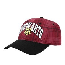 Bioworld Harry Potter Hogwarts Cut Fabric Buckle Hat NEW