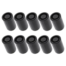 10 Pcs Empty Film Canisters with Caps Protector Container Plastic Storage Case