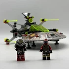 LEGO Warp Wing Fighter 6915 Complete W/ Minifigs 1997 Rare Set UFO