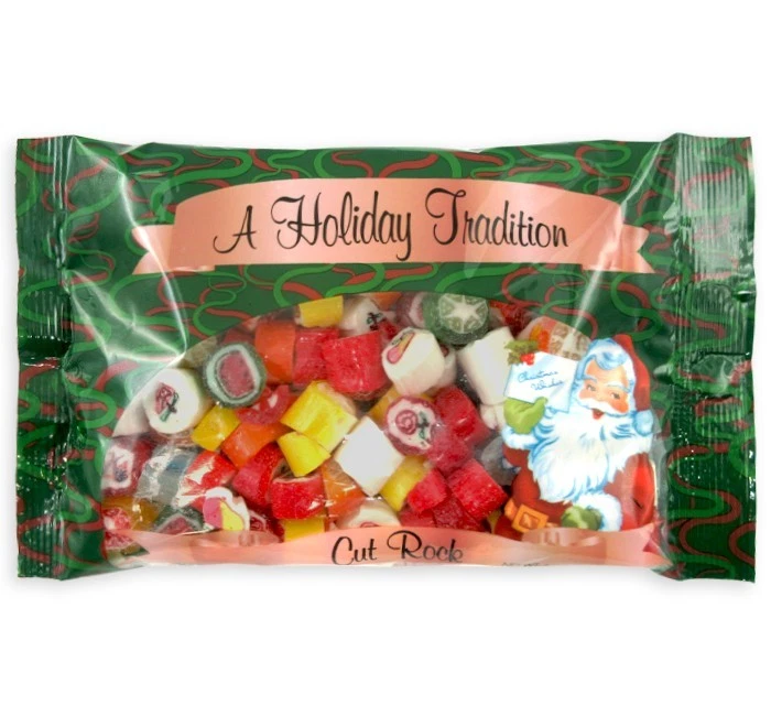 Primrose Cut Rock Hard Candy Classic Holiday Party Grandma Friend Gift 8 oz Bag