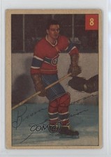 1954-55 Parkhurst Bernie Geoffrion #8 HOF wy5