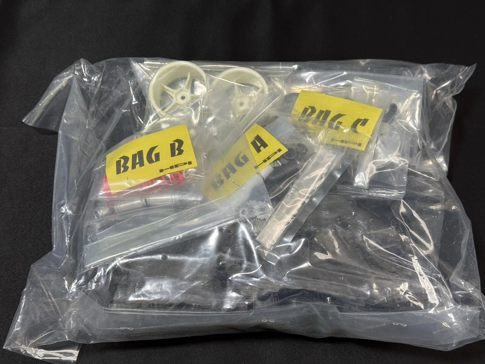 Vintage 1998 HPI Racing Nitro RS4 Racer Kit  New in Box - Image 2 of 4