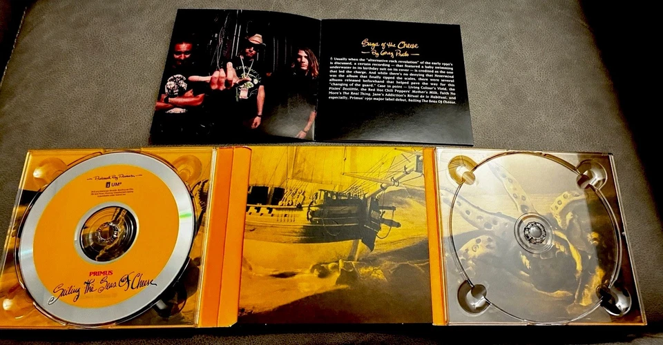 Primus Sailing the Seas of Cheese EXTREMELY RARE Deluxe Edition 2013 bonus trx — 第 3/4 张图片
