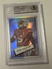 Bijan Robinson Signed 22 Bowman Chrome U 52 RC Card Tx Longhorns Auto Beckett