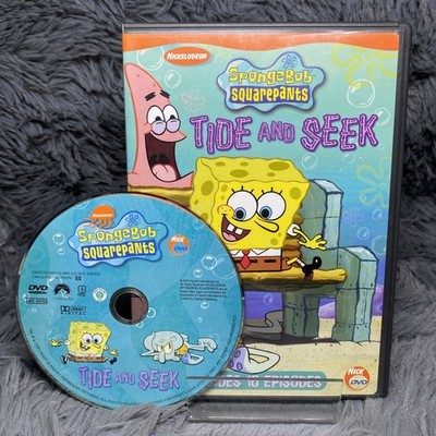 SpongeBob SquarePants: Tide and Seek DVD 2003 - 10 Episodes Nickelodeon Cartoon