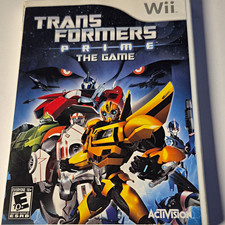 Activision Transformers Prime: The Game Nintendo Wii Manual Included