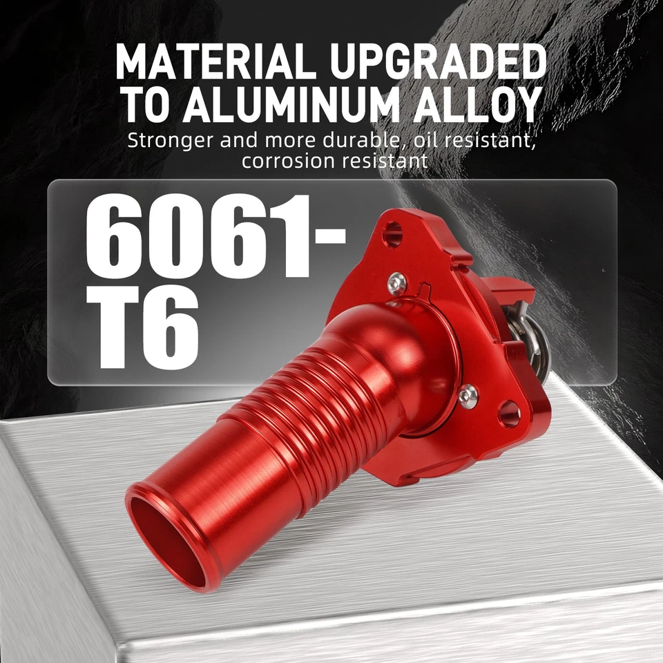 Entrada de agua con termostato para Toyota FJ Cruiser Base TRD edición especial 07-14 Foto 3 de 4