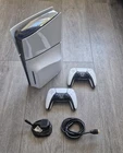 Playstation 5 Slim Disc Edition (1TB) - White - Two Controllers, + Wires
