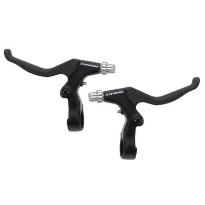Fahrrad Bremshebel V-Brake Promax 3-Finger links rechts paarweise schwarz