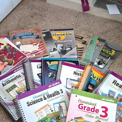 Abeka Homeschool Grade 3 Spiral Textbook Lot Teacher s Edition Science Health