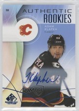 2024 Upper Deck SP Game Used Authentic Rookies Blue Adam Klapka #204 Auto 1sp3