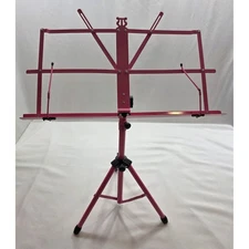 KASONIC MS-102PK Professional Collapsible/Portable Adjustable Pink Music Stand