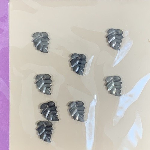Lot of 3 Pixie Press Coin Charms & Metal Leaf Charms for Scrapbooking Darice New - Picture 13 of 16