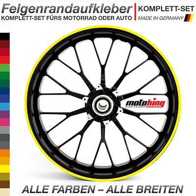 Felgenrandaufkleber Auto