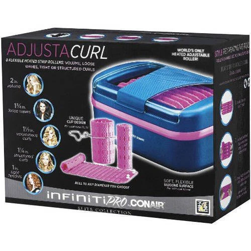 Infiniti PRO by Conair Adjusta Curl Hair Setter Elite Collection New