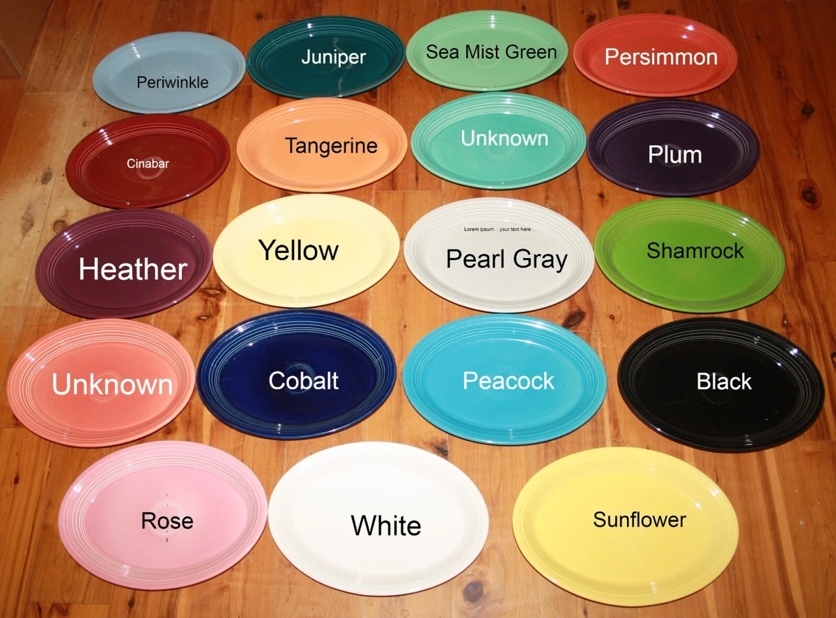 Homer laughlin 2025 fiesta colors
