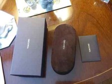 Tom Ford Brown Velvet Case W/ Box  7 x 3 x 2 INCHES 