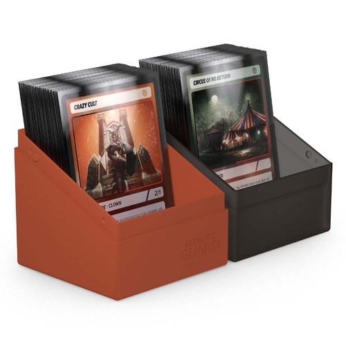 Ultimate Guard Boulder Deck Case 100+ Druidic Secrets - Impetus (Dark Orange) - Picture 5 of 5