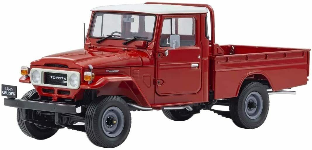 Buy Kyosho Toyota Land Cruiser 40 1/18 Pickup Truck - Red