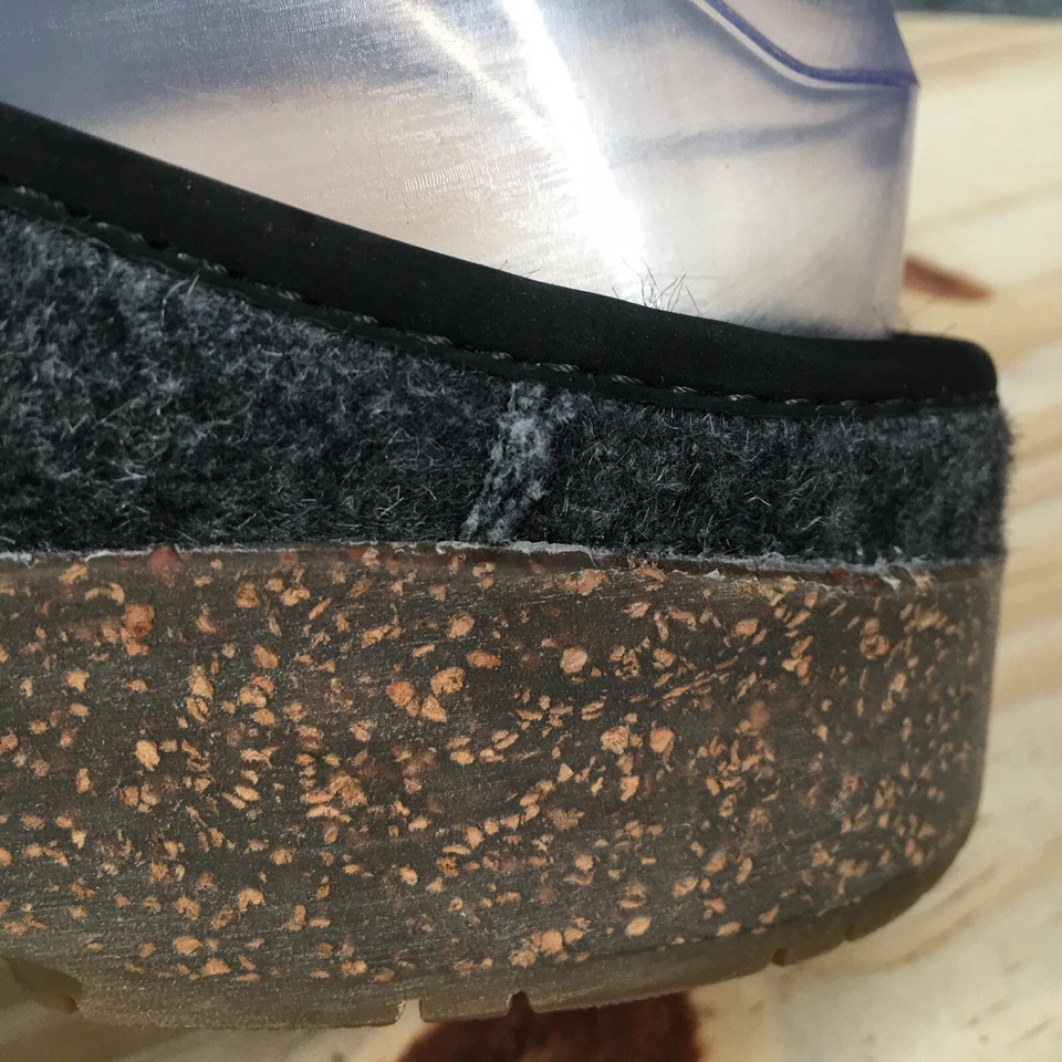 Zapatillas Earth Para Hombre 6.5 M Dream Renmen Mula Gris Lana Sin Cordones Punta Cerrada Informales Foto 4 de 4