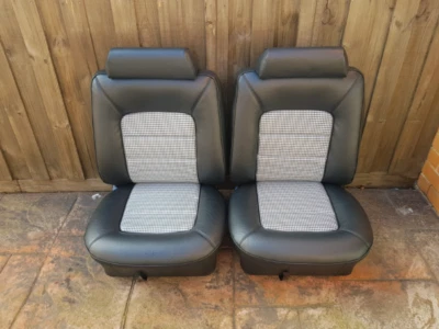 Holden Hq Gts Monaro Houndstooth Front Bucket Seats Interior