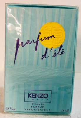 Parfum d'Ete 1992 Kenzo for Women Parfum 7,5ml New in Sealed Box