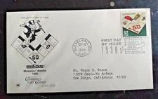 THE MONOPOLY BOARDGAME  INVENTED 1933 1930s CTC 1998 PCS CACHET FDC