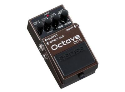 BOSS OC-5 Octave Guitar and Bass Effect Pedal with Vintage and