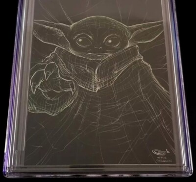    CGC 9.8 ZELDARA #1 VIRGIN METAL VARIANT GROGU MANDALORIAN WEBHEAD BABY YODA