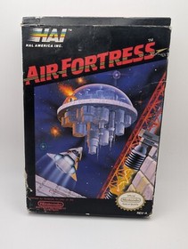 Air Fortress (Nintendo NES, 1989) w/ Box Manual, Dust Sleeve CIB Clean Copy