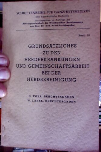 3x Herderkrankungen Therapie Herdforschung Herdnachweis  Ganzheitsmedizin 1950 - Zdjęcie 1 z 3