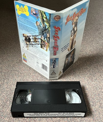 See Spot Run - VHS Big Box Timecode Sample Dealer Tape VERY RARE - Picture 4 of 4