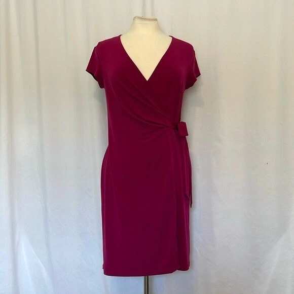 Vestido envolvente The Limited talla pequeña Foto 2 de 4