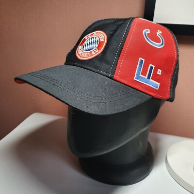 FC Bayern Munich München Adidas Vintage Hat Cap Snapback Football Rare One Size