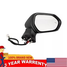 Side Mirror for 18-2023 Toyota Camry Power Heated Lamp BSM right Passenger Side