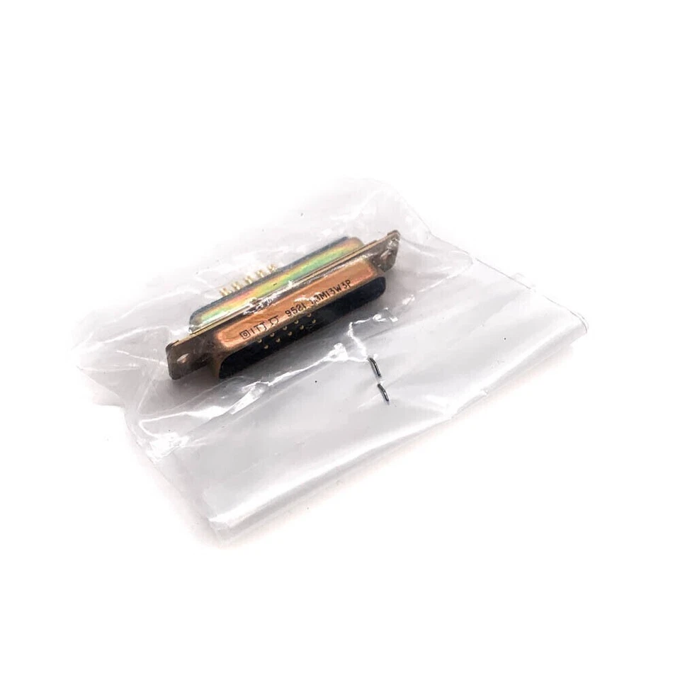 ITT Cannon DBM13W3P D-Sub Male Pins Connector 13 Position Combo Plug - Image 4 of 4