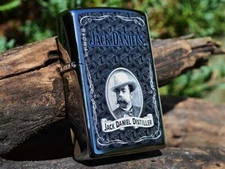 Jack Daniels Distiller Zippo Lighter - Old No. 7 - Cameo - Tennessee Whiskey