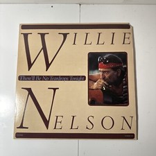 Willie Nelson There'll Be No Teardrops Tonight LP Album Vinyl Record 1978 