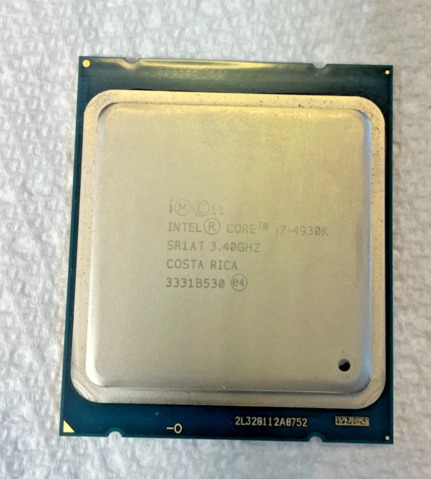 4Th Gen Intel Core i7-4930K LGA2011 CPU  SR1AT 3.4Ghz 6Core 12Thread W/SOCKET R - Image 3 of 4