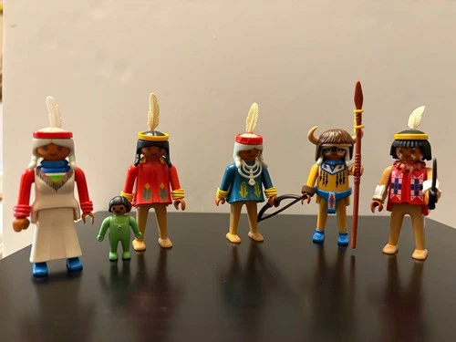 PLAYMOBIL Native American Misc Figures & Accessories, VINTAGE, Good condition