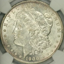 1900-O/CC Morgan Dollar NGC AU55