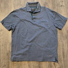 Rodd  Gunn Polo Shirt Mens XL Dark Teal Original Fit Pocket Popover