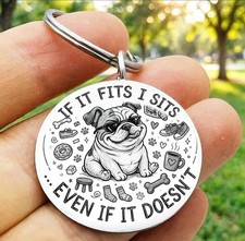 Dog Puppy Pet Animal Kitty Hot Funny Stainless Keychain Art Joke Family Sweet